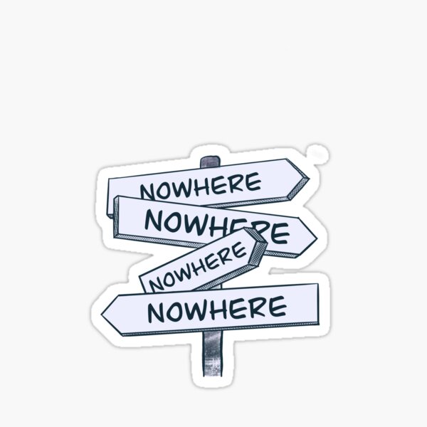 Item preview, Signs pointing to nowhere  designed and sold by Audrey Beatrice.