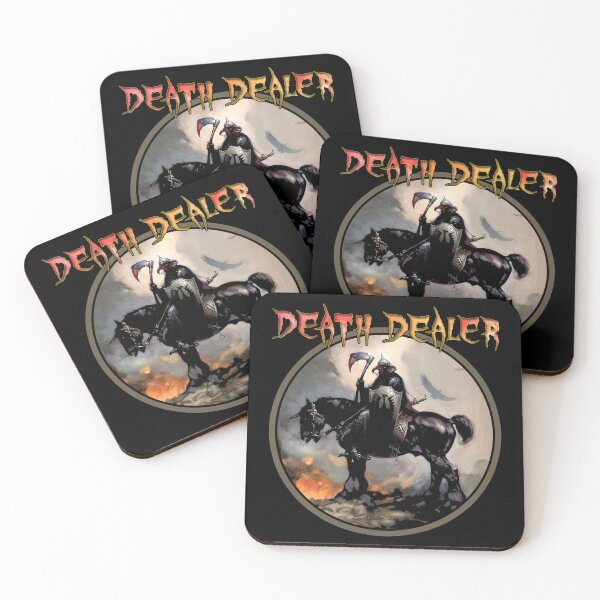 Item preview, Death Dealer (For Black Shirts) designed and sold by Lost In Shirts.