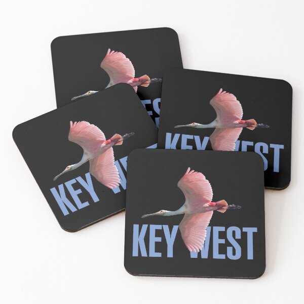 Item preview, Key West Florida Roseate Spoonbill Design designed and sold by Futurebeachbum.