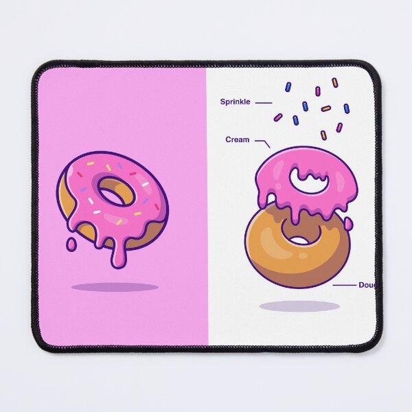 Item preview, Donut with Ingredients Cartoon Vector Icon designed and sold by hjian8219.
