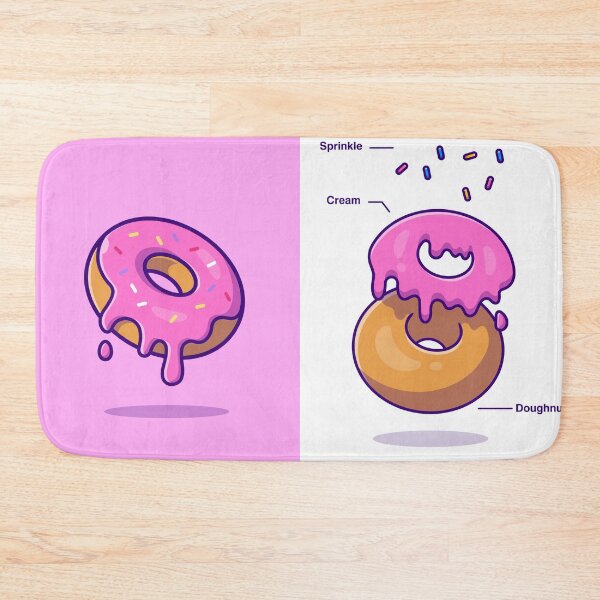 Item preview, Donut with Ingredients Cartoon Vector Icon designed and sold by hjian8219.