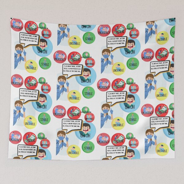 Item preview, Nurses : I'll be right there! designed and sold by Toph Moses.