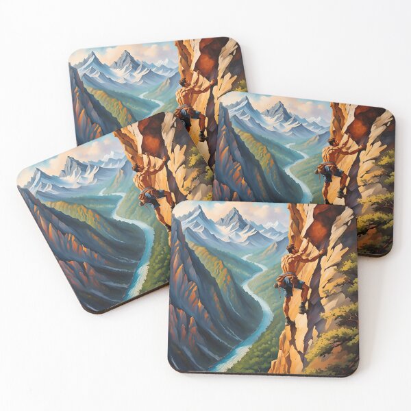 Item preview, Free solo climber designed and sold by AJSRPrints.