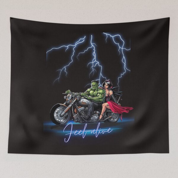 Item preview, Feel alive Frankenstein monster Halloween  designed and sold by SeeingBeyond.