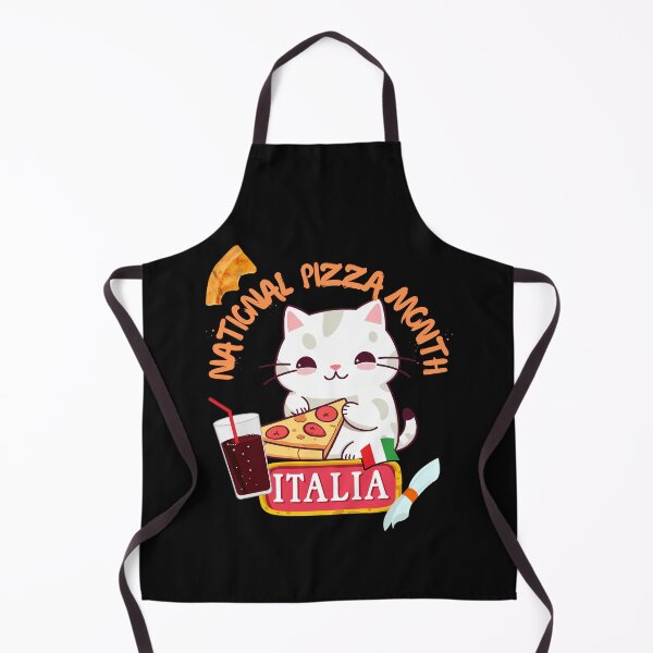 Item preview, National Pizza Month Cute Cat Colorful Design designed and sold by EarthArtDesigns.
