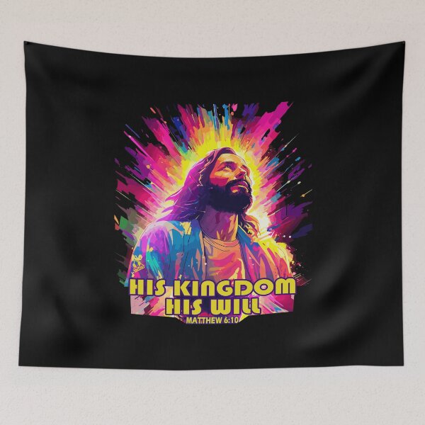 Item preview, HIS KINGDOM AND HIS WILL Christian Design designed and sold by ej-sulu.