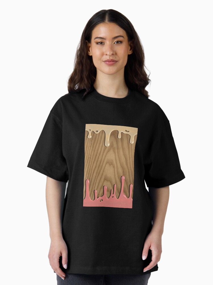 Thumbnail 2 of 7, Oversized T-Shirt, Melting designed and sold by Vk91.