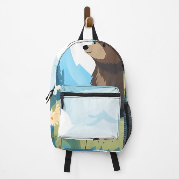 Item preview, Bear nature, vector, flower, landscape - scenery designed and sold by Nanthikan.