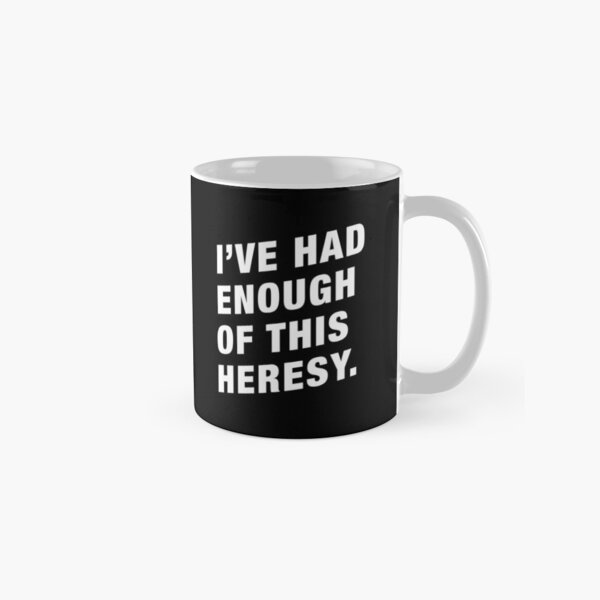 Vista previa del artículo con la obra «Suficiente Heresy Quote Tabletop Wargaming», diseñado y vendido por pixeptional.