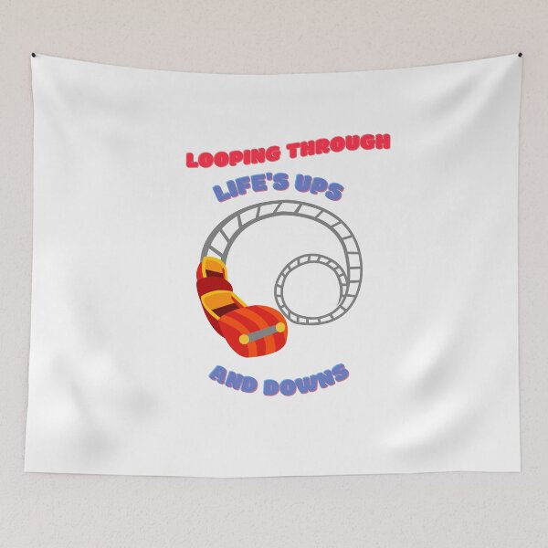 Item preview, Looping through life’s ups and downs designed and sold by Stardust4ever.