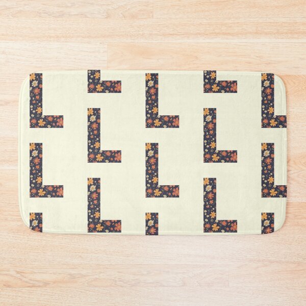 Item preview,  A vintage flower pattern filling the letter L designed and sold by studio468.
