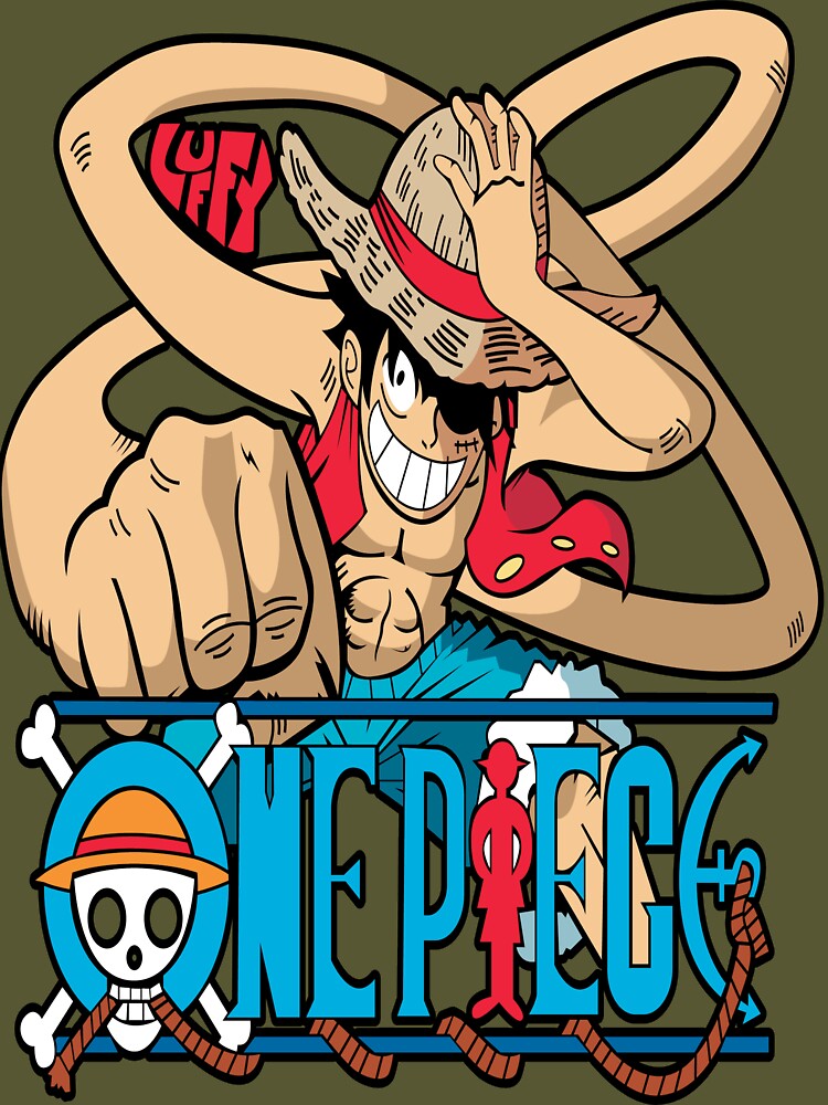  Monkey D. Legend No One - Luffy T-Shirt - Straw Hat