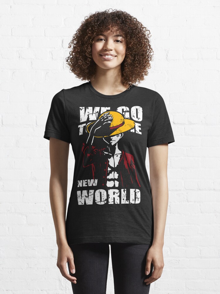 Camiseta Afro Luffy - One Piece