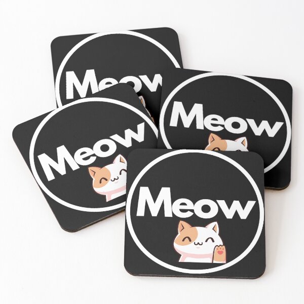 Item preview, Cat meow sticker designed and sold by Maddy-dog.