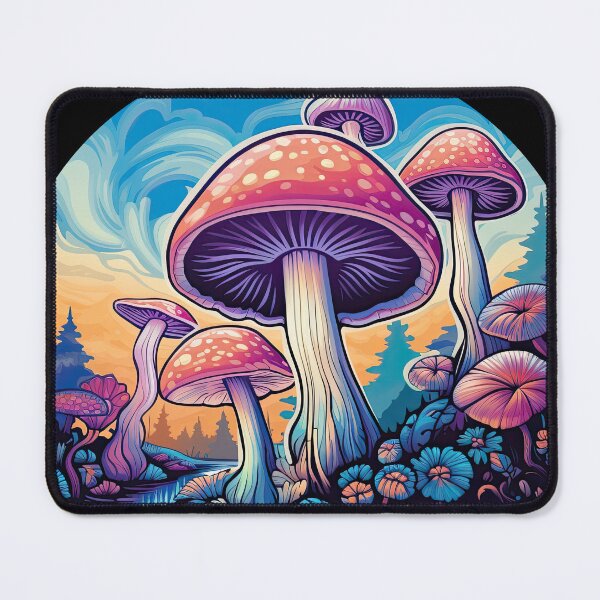 Item preview, Fairy Mushroom Vibrant Vector Style 4 designed and sold by eyestetix.