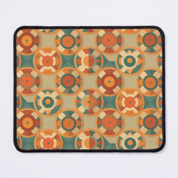 Item preview, Retro patterned multiple circle design designed and sold by fc2c.