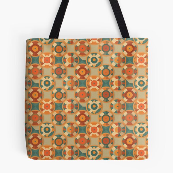 Item preview, Retro patterned multiple circle design designed and sold by fc2c.