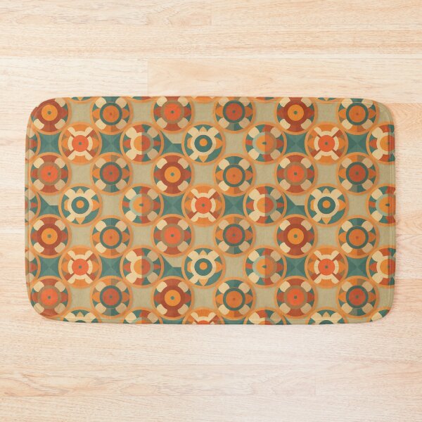Item preview, Retro patterned multiple circle design designed and sold by fc2c.
