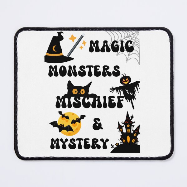 Item preview, Magic,Monsters,Mischief & Mystery, halloween words designed and sold by Fr0mtheMachine.