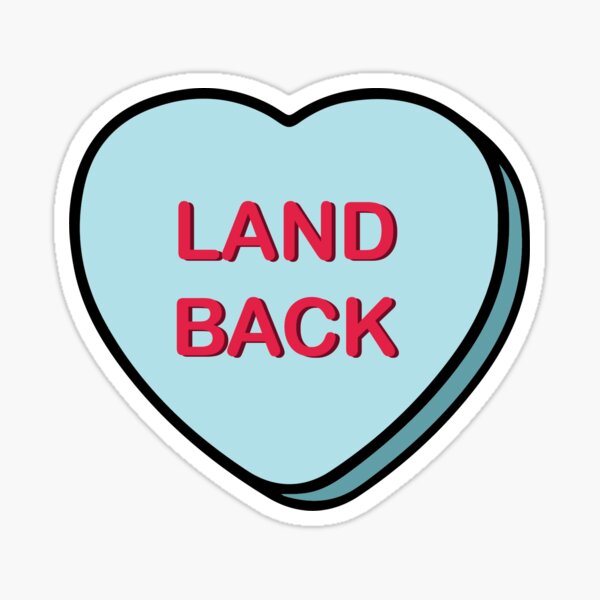 Item preview, Land Back designed and sold by tomatoalfredo.