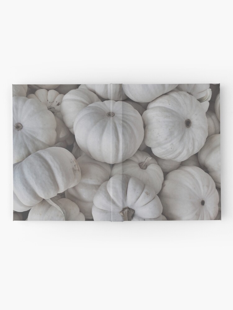 Thumbnail 2 of 3, Journal, Elegant White Pumpkins designed and sold by OneDayArt.