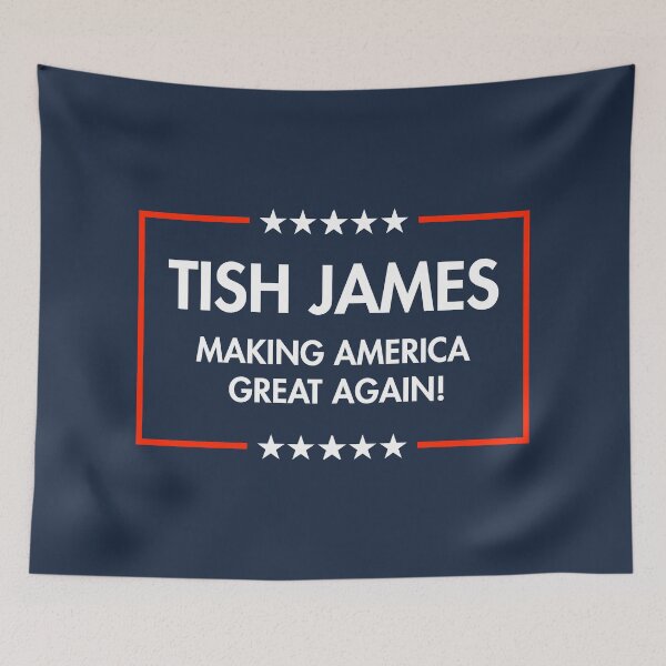 Item preview, Tish James - Making America Great Again (blue) designed and sold by Thelittlelord.
