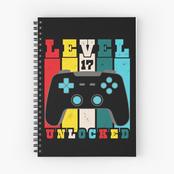 Item preview, Happy 17th Birthday: Level 17 Unlocked designed and sold by relso.