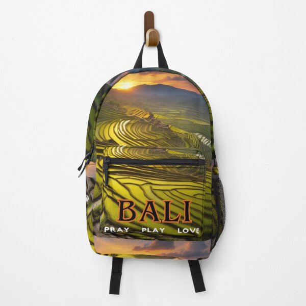 Item preview, Bali rice fields sunset designed and sold by Paleo5135.
