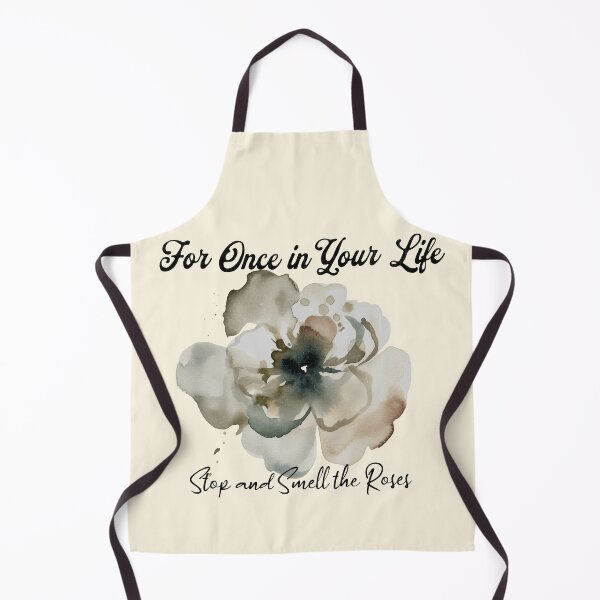 Item preview, For once in your life. Stop and smell the roses. Flowers, watercolor image. designed and sold by QTR Designs.