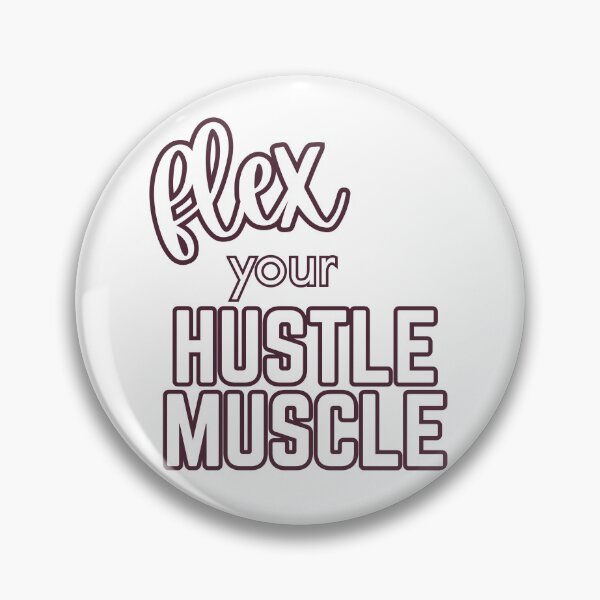 Item preview, Flex your Hustle Muscle - maroon designed and sold by GoatAndCamel.