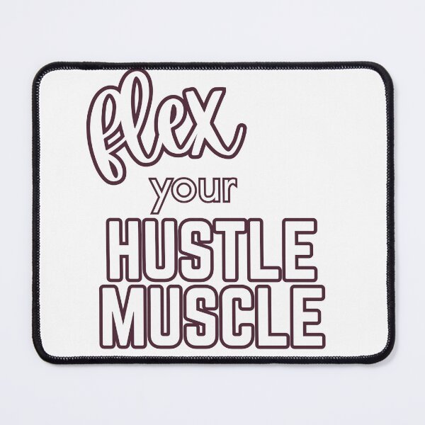 Item preview, Flex your Hustle Muscle - maroon designed and sold by GoatAndCamel.