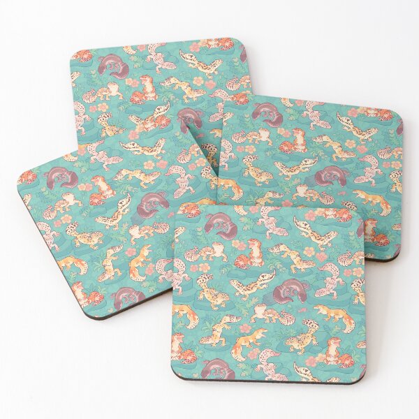 Item preview, Chub Geckos Redux in Teal designed and sold by Colordrilos.