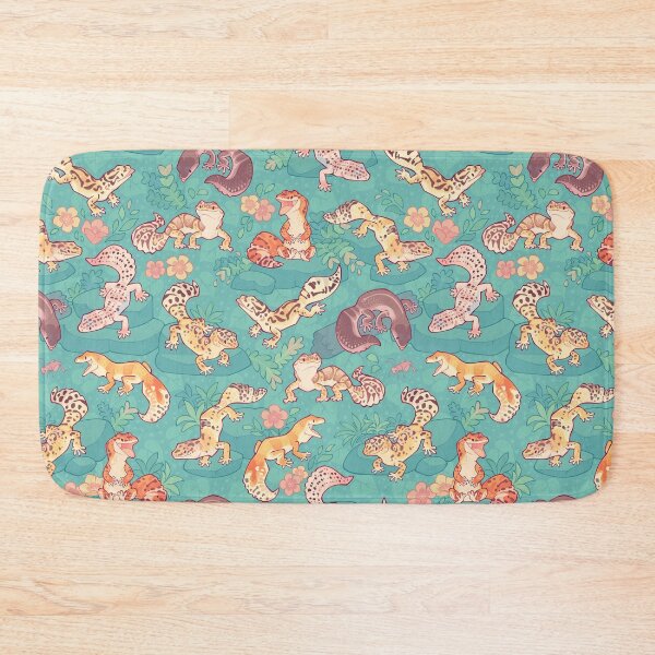 Item preview, Chub Geckos Redux in Teal designed and sold by Colordrilos.