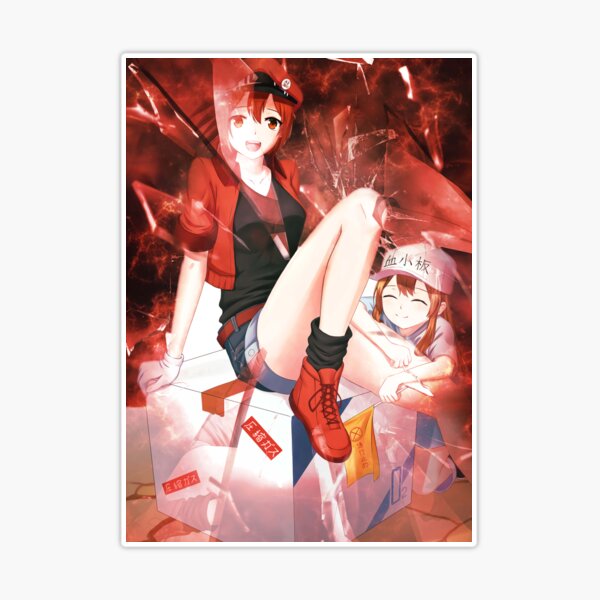 Cells at Work! Big Wall Scroll: Red Blood Cell