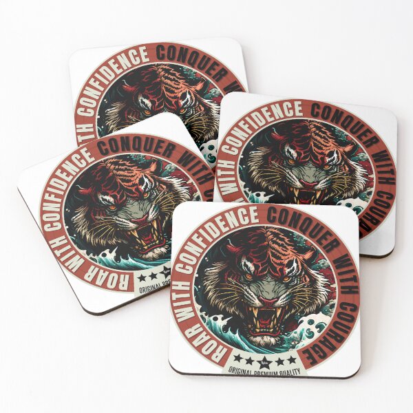 Item preview, Empowered Tiger: Roar With Confidence, Conquerwith courage designed and sold by relso.