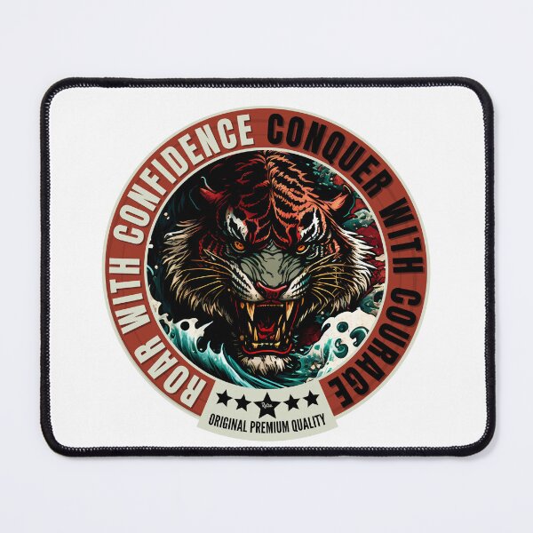 Item preview, Empowered Tiger: Roar With Confidence, Conquerwith courage designed and sold by relso.