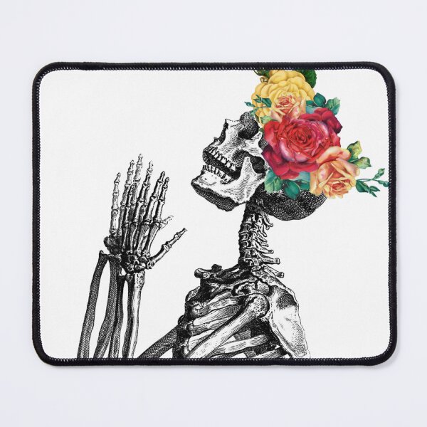 Item preview, Skeleton with Flowers designed and sold by BlackCockiePres.
