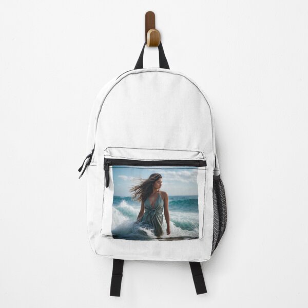 Item preview, Woman Waves of Summer Beach designed and sold by Vorin Arts.