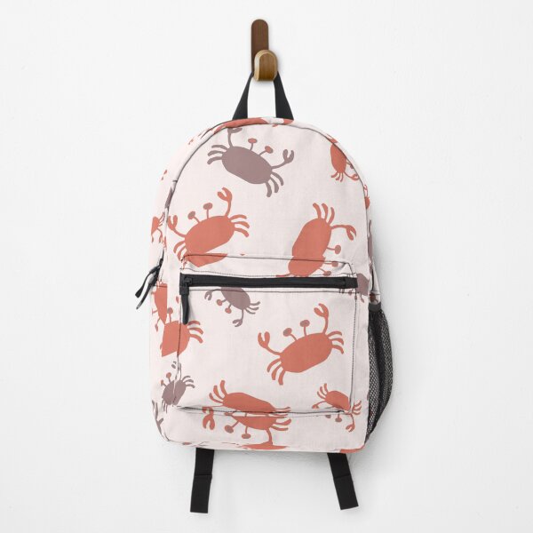 Item preview, Minimalist sea life crabs in corals and taupes designed and sold by FrancesPoff.