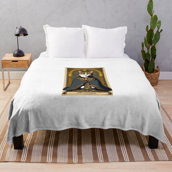 Item preview, Cat tarot The emperor designed and sold by KorArtStudio.