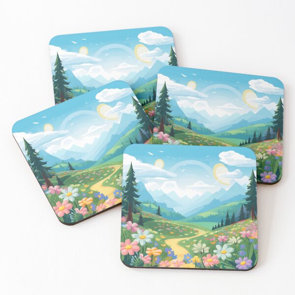 Item preview, nature, vector, flower, landscape - scenery designed and sold by Nanthikan.