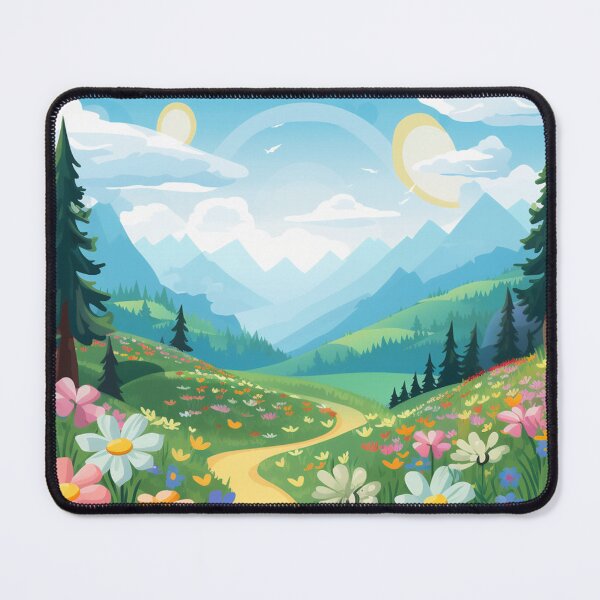 Item preview, nature, vector, flower, landscape - scenery designed and sold by Nanthikan.