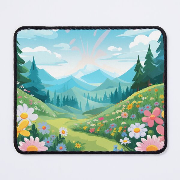 Item preview, nature, vector, flower, landscape - scenery designed and sold by Nanthikan.