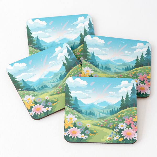Item preview, nature, vector, flower, landscape - scenery designed and sold by Nanthikan.