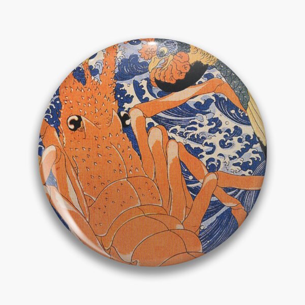 Aperçu de l'œuvre Homard d'Utagawa Kuniyoshi. créée et vendue par My Artprintz.