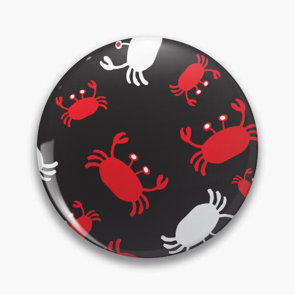 Item preview, Copy of Scandi style sea life crabs in denim blues and warm neutrals designed and sold by FrancesPoff.