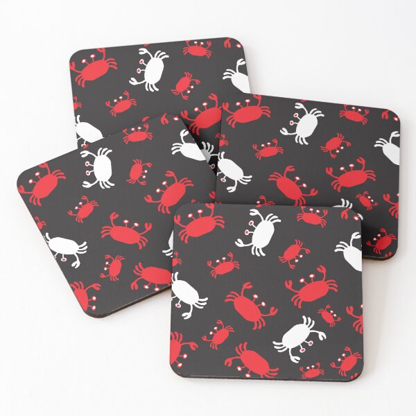Item preview, Copy of Scandi style sea life crabs in denim blues and warm neutrals designed and sold by FrancesPoff.