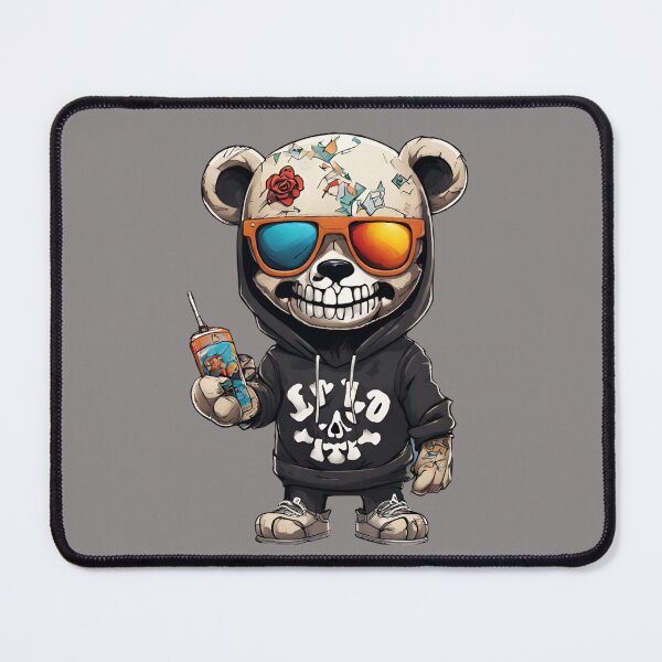 Item preview, Tattooed bear ghost cute,funny,,popular,best seller, designed and sold by Touchdao.