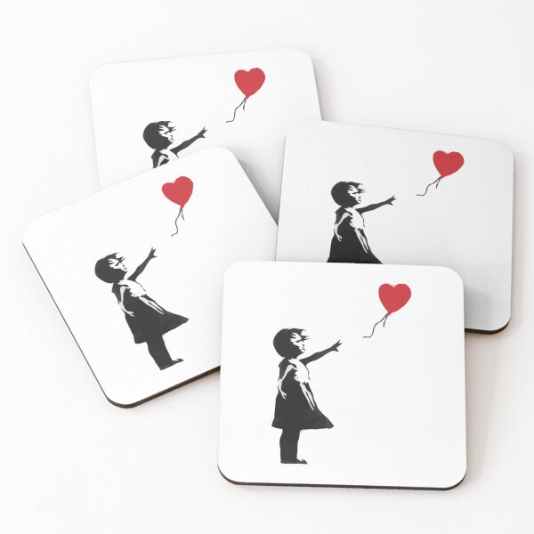 Item preview, Banksy - Girl with Balloon   designed and sold by AlfredAWeave.