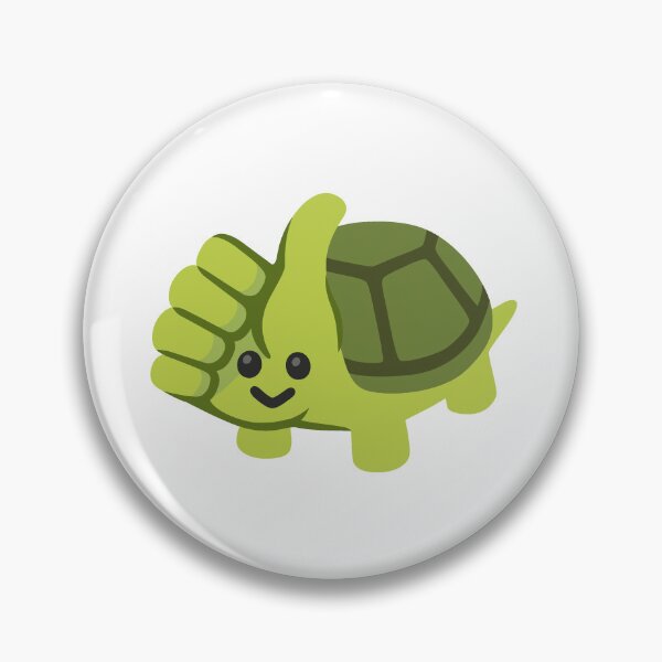 Item preview, Thumbs-up Turtle designed and sold by balladstickerz.